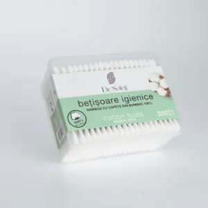 Betisoare igienice din bambus 200 bucati Dr Soleil