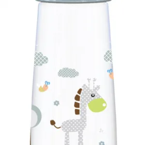 Biberon Animals 250 ml capac decorat 0 luni+ Mint Green