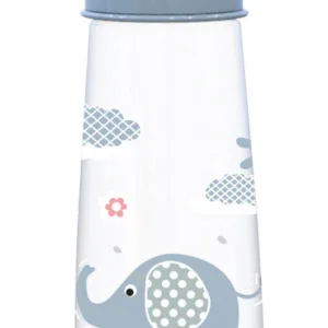 Biberon Animals 250 ml capac decorat 0 luni+ Moonlight Blue
