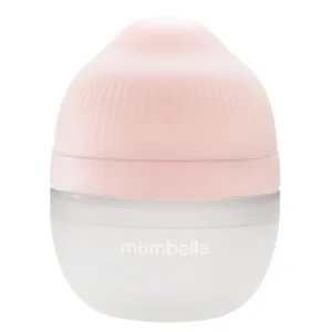 Biberon Anticolici Mombella Brest-Like 120ml Tetina S flux lent 100 Silicon Old Roze