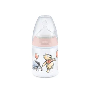 Biberon Nuk First Choice 150 ml tetina silicon Disney roz 0-6 luni