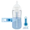 Biberon Nuk First Choice PP 300 ml Control Temperatura tetina silicon M 0-6 luni roz