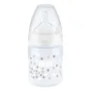 Biberon Nuk First Choice Plus 150ml tetina silicon M 0-6 luni alb