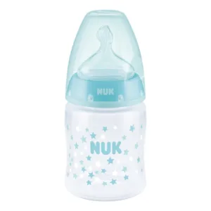 Biberon Nuk First Choice Plus 150ml tetina silicon M 0-6 luni bleu