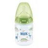 Biberon Nuk First Choice Plus 150ml tetina silicon M 0-6 luni verde