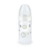 Biberon Nuk New Classic 150 Ml Tetina Silicon 0-6 luni Alb