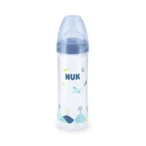 Biberon Nuk New Classic 250ml Tetina Silicon 6 luni+ Bleu