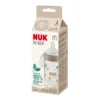 Biberon Nuk for Nature PP 260 ml control temperatura si tetina din silicon M Crem