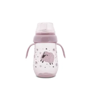 Biberon anticurgere cu toarte si gat larg