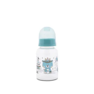 Biberon cu capac 0 luni+ 125 ml Aqua Blue