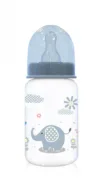 Biberon cu capac 0 luni+ 125 ml Moonlight Blue