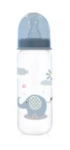 Biberon cu capac 0 luni+ 250 ml Moonlight Blue