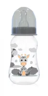 Biberon cu capac Lorelli 0 luni+ 125ml Giraffe Ice Grey