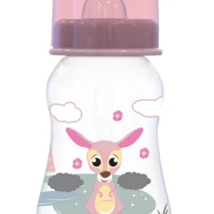 Biberon cu capac Lorelli Blush Pink 0 luni+ 125 ml