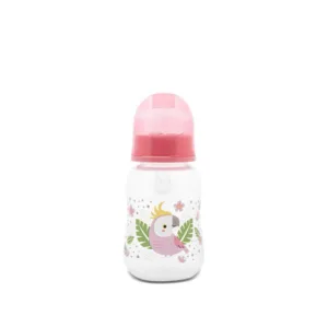 Biberon cu capac Lorelli Shell Pink 0 luni+ 125 ml