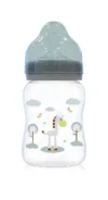 Biberon cu gat larg 0 luni+ 250 ml Mint Green