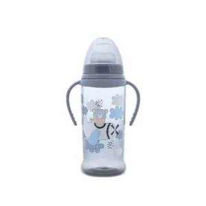 Biberon cu manere Lorelli My Friend 350 ml Cameo Blue
