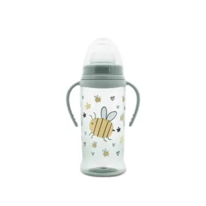 Biberon cu manere Lorelli My Friend 350 ml Iceberg Green