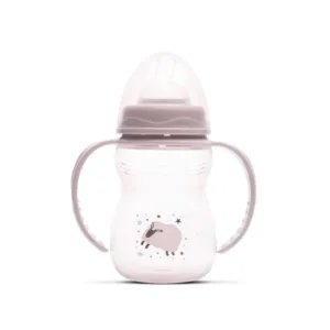 Biberon cu manere My Friend tetina moale din silicon 0 luni+ 250 ml Mellow Rose