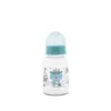 Biberon cu tetina de silicon Lorelli Baby Care Simple 125 ml Aqua Blue 0+