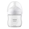 Biberon cu tetina din silicon Avent Natural Response 3.0 125 ml 0+
