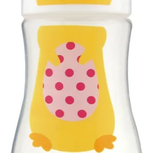 Biberon cu tetina silicon Primii Pasi 275 ml Puisor