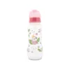 Biberon polipropilena cu tetina de silicon Lorelli Baby Care 250 ml Shell Pink S 0+