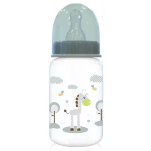Biberon simplu polipropilena cu tetina silicon Lorelli Baby Care 125 ml 0+ Mint Green