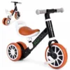 Bicicleta 2 in 1 cu pedale detasabile 2 ani+ Ecotoys Negru greutate admisa 30 kg
