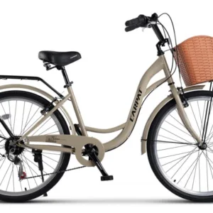 Bicicleta City Carpat C26263A BejNegru