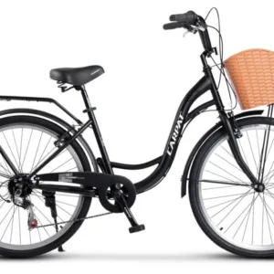 Bicicleta City Carpat C26263A NegruAlb