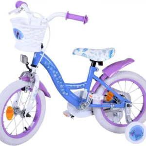 Bicicleta EL Disney Frozen 14 inch ND pentru copii cu varsta cuprinsa intre 3