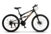 Bicicleta MTB-Full Suspenion Carpat City Cross 2.6 C26207G NegruGriPortocaliu