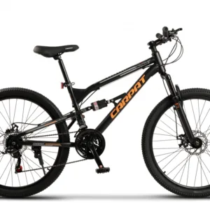 Bicicleta MTB-Full Suspenion Carpat City Cross 2.6 C26207G NegruGriPortocaliu