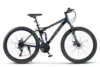 Bicicleta MTB Full-Suspension E-Carpat E2760A NegruGriAlbastru