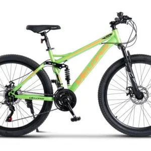Bicicleta MTB-Full Suspension Velors Earth 2.6 V2660G VerdePortocaliu