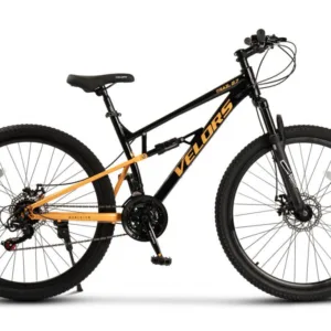Bicicleta MTB-Full Suspension Velors Trail 2.7 V27271D NegruPortocaliu