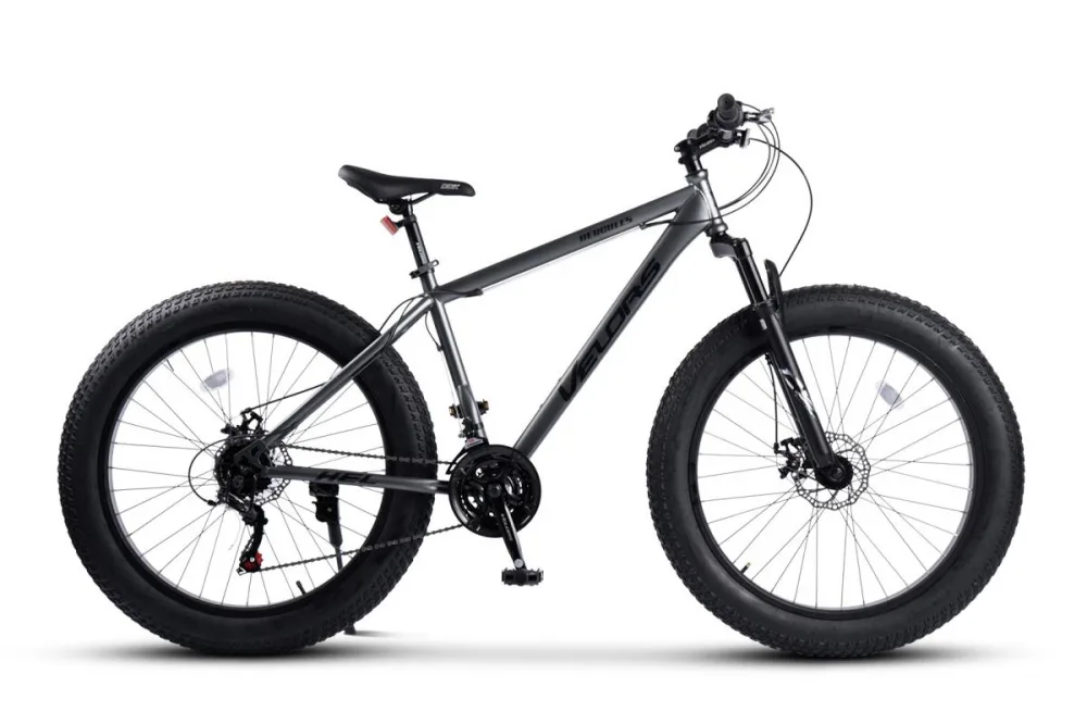 Bicicleta MTB-HT Fat Bike Velors Hercules V2619D GriNegru