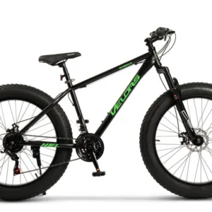 Bicicleta MTB-HT Fat Bike Velors Hercules V2619D NegruVerde