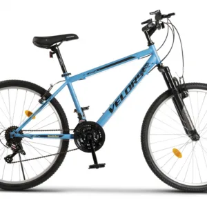 Bicicleta MTB Velors Rockstar V26204B AlbastruNegru