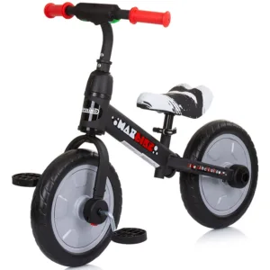 Bicicleta copii 2 in 1 Chipolino Max Bike grey 10 inch