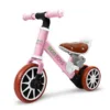 Bicicleta copii cu pedale detasabile Ecotoys LC-V1307 roz