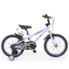 Bicicleta copii cu roti ajutatoare Byox Pixy Violet 18 inch