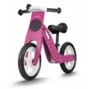 Bicicleta copii din lemn fara pedale Ricokids Roz