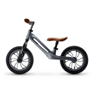 Bicicleta copii fara pedale Balance bike Qplay Racer Gri de la 3 ani pana la 30 kg