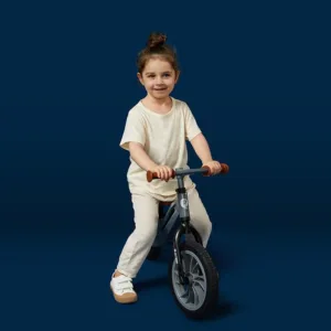 Bicicleta copii fara pedale Balance bike Qplay Racer Negru de la 3 ani pana la 30 kg