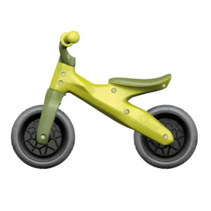 Bicicleta copii fara pedale Chicco Green Hopper ecologica pentru echilibru 18luni+