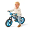 Bicicleta copii fara pedale Chillafish BMXie 02 Blue cu suport pentru picioare si frana integrata