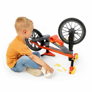 Bicicleta copii fara pedale Chillafish BMXie Moto Red 12 inch