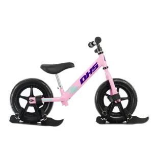 Bicicleta copii fara pedale Dhs Ride-on roz 12 inch